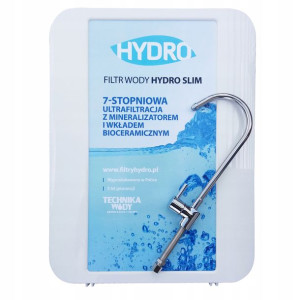 7-stopniowy Filtr Wody Hydro Slim Ultrafiltracja