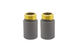 Przedłużka grafit strukturalny dł. 30 mm GZ 1/2 x GW1/2 2szt