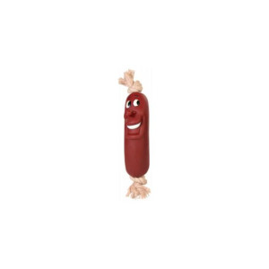 TRIXIE Kiełbasa winylowa ze sznurem 11cm