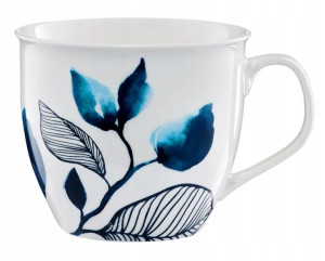 Ambition Blue Flower Kubek Porcelanowy 550ml