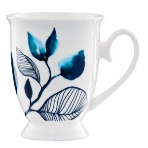 Ambition Blue Flower Kubek Na Stopce 300ml