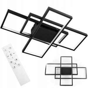 LAMPA WISZĄCA LED SUFITOWA ściemniana BARWY 72W