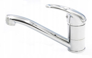 Bateria Umywalkowa Alfa Chrom Długa Wylewka