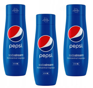 SodaStream koncentrat PEPSI x3 SYROP do wody 440ml