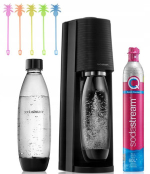 Saturator do wody SodaStream Terra CZARNY +butelka