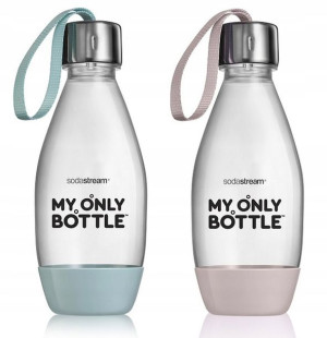 Soda Stream 2x butelka MOB 0,5L ZESTAW mięta róż
