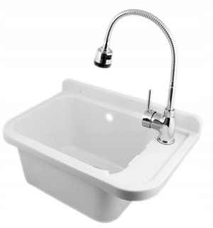 Zlew Gospodarcza Komora Pralnia+ Bateria Flex