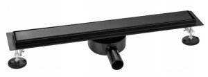 Odpływ Liniowy 60 Cm Obrotowy Syfon 360 Czarn