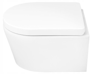 Miska Wc Wisząca Rimless Bezkołnierzowa Deska Tixi