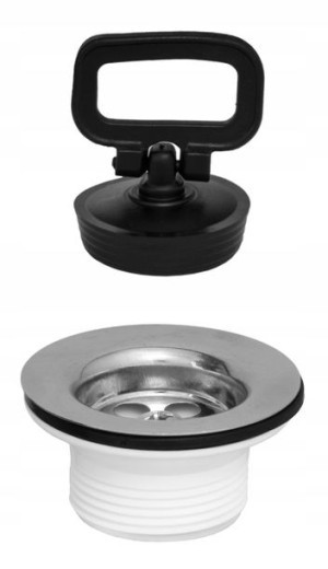 Sitko Do Umywalki Z Korkiem Spustowym 2s032wh