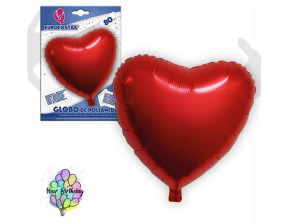 Balon Czerwone Serce 80cm