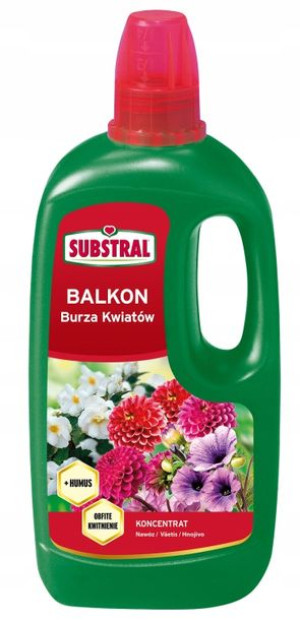 Substral Nawóz W Płynie Burza Kwiatów Humus 1l