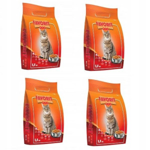 FAVORIT MIX tania karma dla kotów 6 kg drób ryba