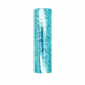 Serpentyna holograficzna brokatowa niebieska 3,8 m
