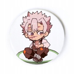 Przypinka anime Demon Slayer chibi Sanemi 58 mm