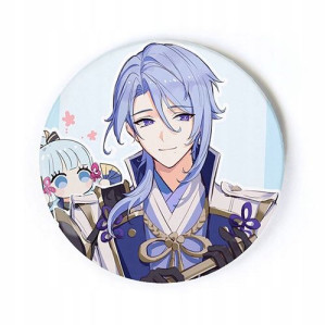 Przypinka anime Genshin Impact Kamisato Ayato 58mm