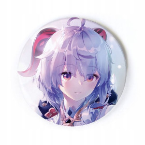 Przypinka anime Genshin Impact Ganyu 58 duża mm
