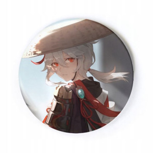 Przypinka anime Genshin Impact Kazuha 58 mm