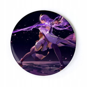 Przypinka anime Genshin Impact Raiden Shogun 58 cm