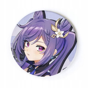 Przypinka anime Genshin Impact Keqing 58 mm