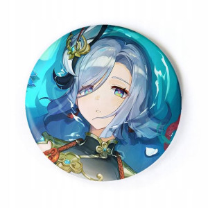 Przypinka anime Genshin Impact Shenhe 58 mm