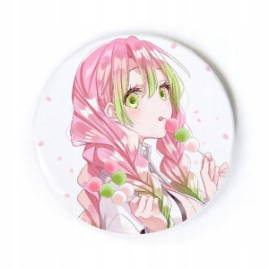 Przypinka anime Demon Slayer Mitsuri Kanroji 58 mm