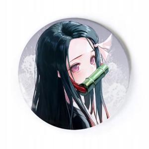 Przypinka anime Demon Slayer Nezuko 58 mm