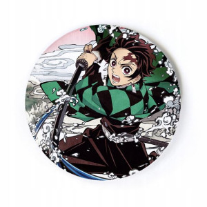 Przypinka anime Demon Slayer Tanjiro 58 mm