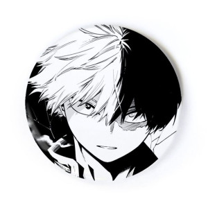 Przypinka anime My Hero Academia Todoroki 58 mm