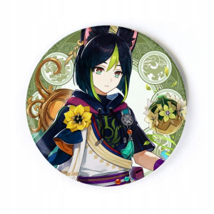 Przypinka anime gra Genshin Impact Tighnari 58 cm