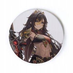 Przypinka anime gra Genshin Impact Dehya duza 58mm