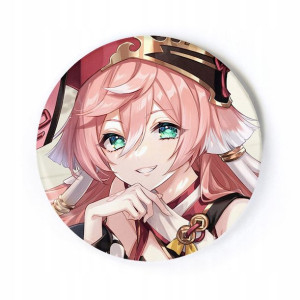 Przypinka anime Genshin Impact Yanfei 58 mm