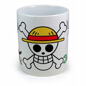 Kubek One Piece Straw hat mugiwara Jolly Roger v2