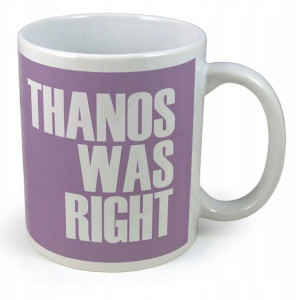 Kubek Marvel Hawkeye Thanos was right