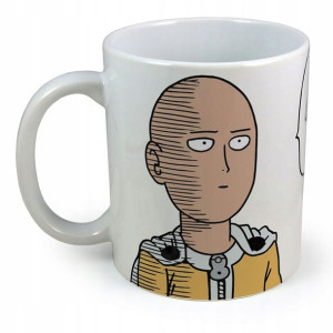 Kubek manga anime One-punch Man Saitama - ok