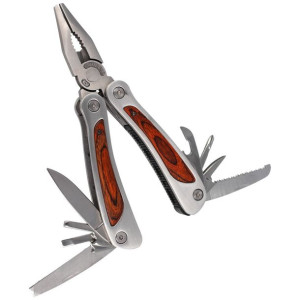 MultiTool Herbertz Solingen Pakkawood 10 bitów (107600)