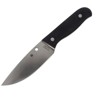 Nóż Spyderco Serrata Black G-10 Plain (FB32GP)