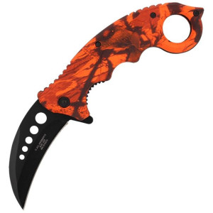Nóż karambit Herbertz Solingen Red Camo 73mm (572513)