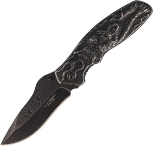 Nóż Herbertz Solingen Wilk, 3D Motyw 90mm (582212)