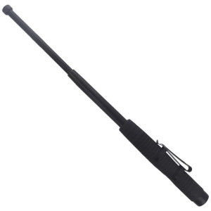 Pałka teleskopowa hartowana ESP Ergonomic 18'' z klipsem (EXB-18HE BLK BC-0