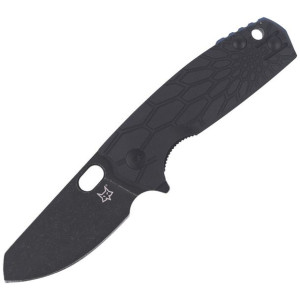 Nóż FOX Baby Core FRN Black, Black Stone Washed by Jesper Voxnæs (FX-608 B)
