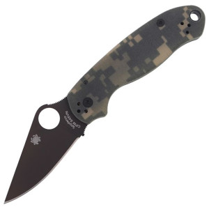 Nóż Spyderco Para 3 G-10 Digital Camo / Black Blade Plain (C223GPCMOBK)
