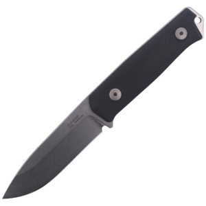 Nóż LionSteel Bushcraft Black G10, Stone Washed Sleipner by Molletta (B41 G