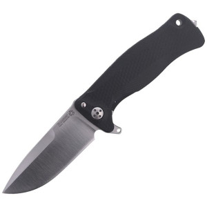 Nóż LionSteel SR11A Aluminum Black, Satin Blade (SR11A BS)