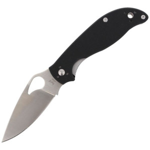 Nóż Spyderco Byrd Raven 2 G-10 Black, Plain CTS BD1 (BY08GP2)