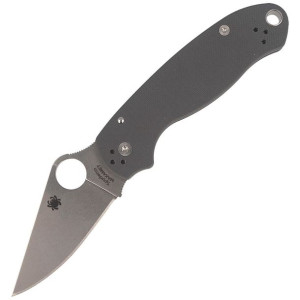 Nóż Spyderco Para 3 G-10 Dark Gray Maxamet Plain (C223GPDGY)