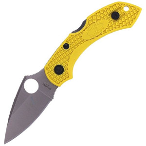Nóż Spyderco DragonFly 2 Salt FRN Yellow Plain (C28PYL2)