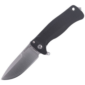 Nóż LionSteel SR22A Aluminum Black, Satin Blade (SR22A BS)