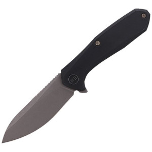Nóż WE Knife Mote Black Titanium, Gray Stonewashed CPM S35VN by Ostap Hel (