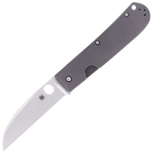 Nóż Spyderco SwayBack Titanium Plain (C249TIP)